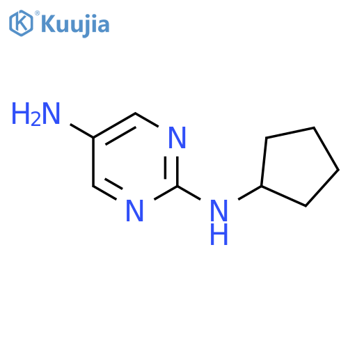 N2-Cyclopentylpyrimidine-2,5-diamine structure