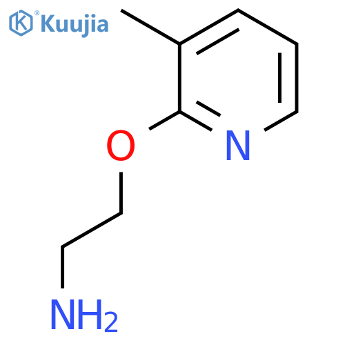 2-(3-methylpyridin-2-yl)oxyethan-1-amine structure