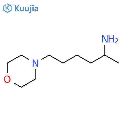 6-(morpholin-4-yl)hexan-2-amine structure