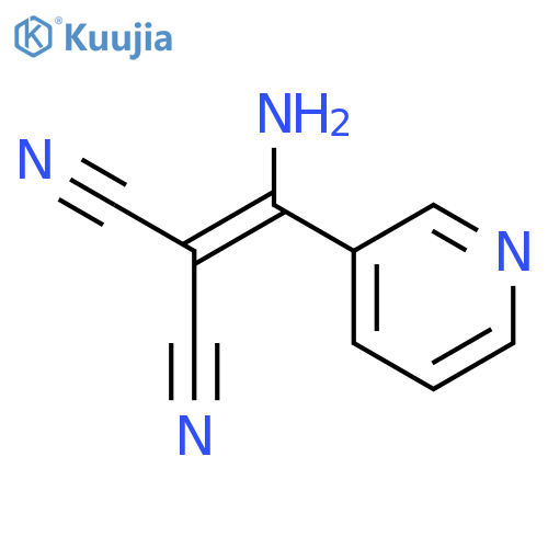 2-Amino(3-pyridinyl)methylenemalononitrile structure