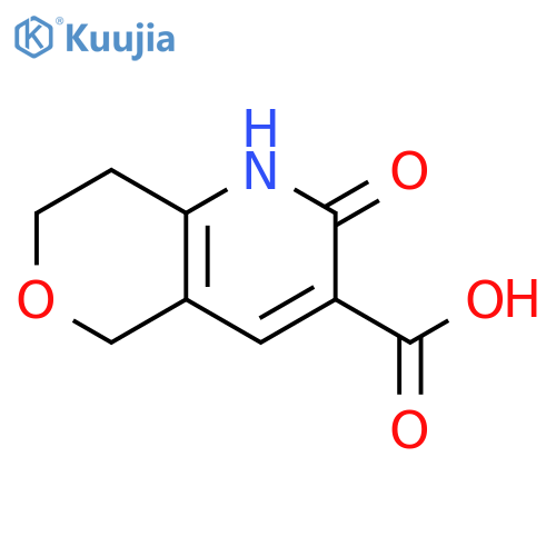 2-oxo-2,5,7,8-tetrahydro-1H-pyrano[4,3-b]pyridine-3-carboxylic acid structure