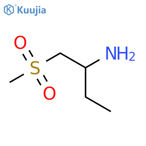 1-methanesulfonylbutan-2-amine structure