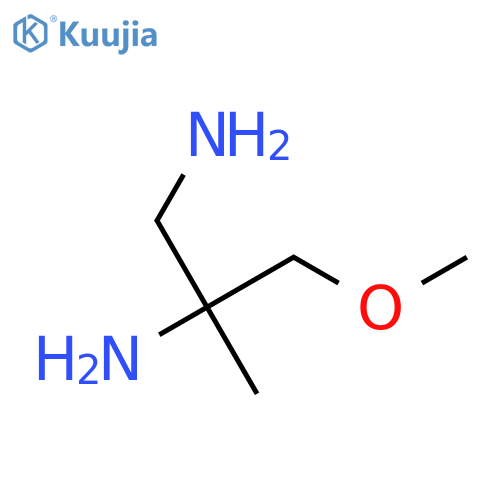 3-Methoxy-2-methylpropane-1,2-diamine structure
