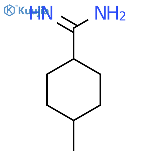4-Methylcyclohexane-1-carboximidamide structure