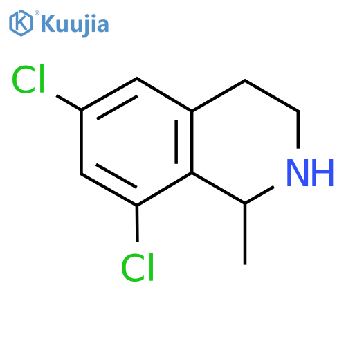 6,8-Dichloro-1-methyl-1,2,3,4-tetrahydroisoquinoline structure