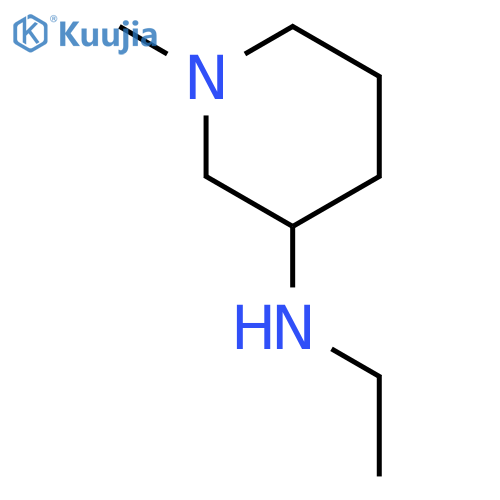 N-ethyl-1-methylpiperidin-3-amine structure