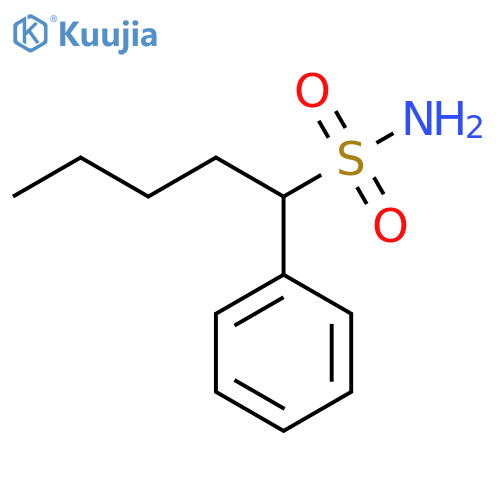 Benzenemethanesulfonamide, α-butyl- structure