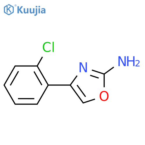4-(2-Chlorophenyl)-1,3-oxazol-2-amine structure