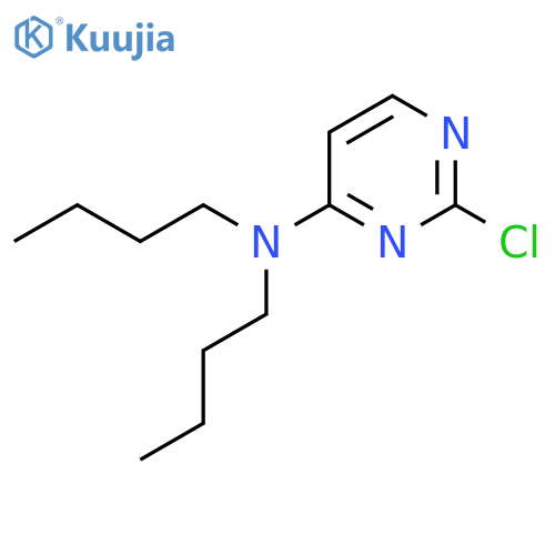 N,N-Dibutyl-2-chloropyrimidin-4-amine structure