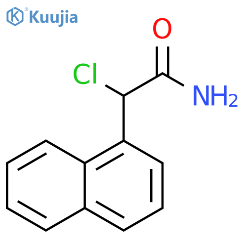 α-Chloro-1-naphthaleneacetamide structure