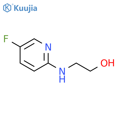 2-[(5-fluoropyridin-2-yl)amino]ethan-1-ol structure