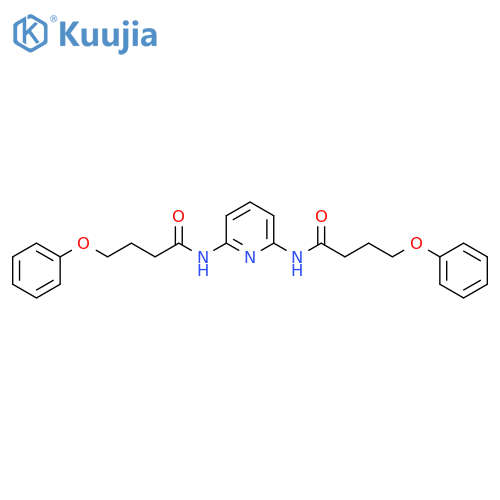 Butanamide, N,N'-2,6-pyridinediylbis[4-phenoxy- structure