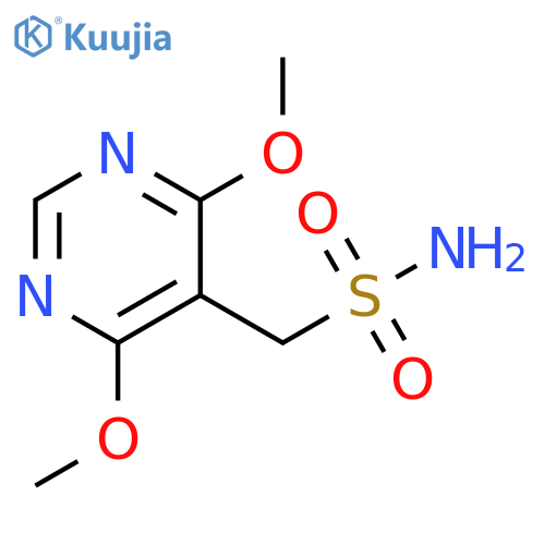 5-Pyrimidinemethanesulfonamide, 4,6-dimethoxy- structure