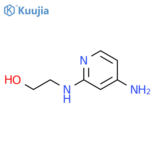 2-((4-Aminopyridin-2-yl)amino)ethanol structure