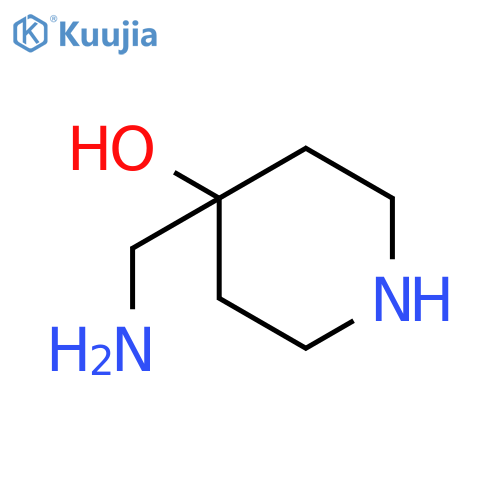 4-(aminomethyl)piperidin-4-ol structure