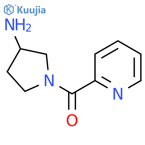 1-(Pyridine-2-carbonyl)pyrrolidin-3-amine structure