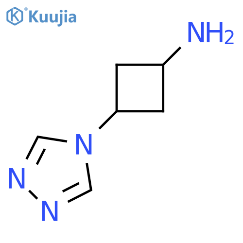 3-(4H-1,2,4-Triazol-4-yl)cyclobutanamine structure