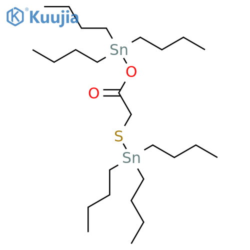 6-Oxa-9-thia-5,10-distannatetradecane, 5,5,10,10-tetrabutyl-7-oxo- structure