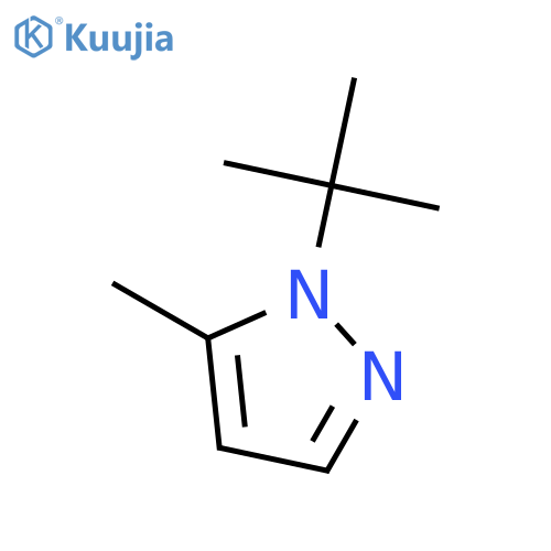 1-(tert-Butyl)-5-methyl-1H-pyrazole structure