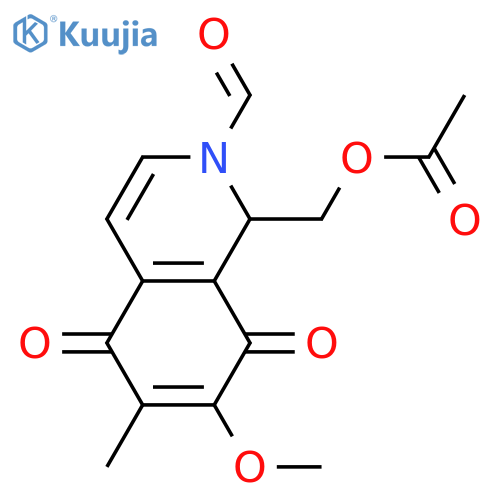 Renierol; 1,2-Dihydro, O-Ac, N-formyl structure