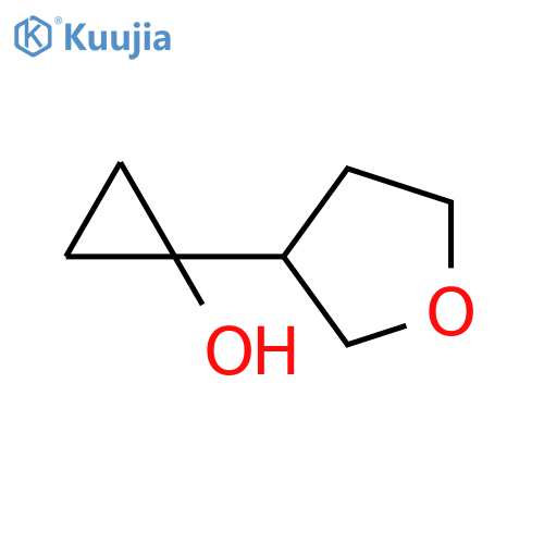 1-(oxolan-3-yl)cyclopropan-1-ol structure