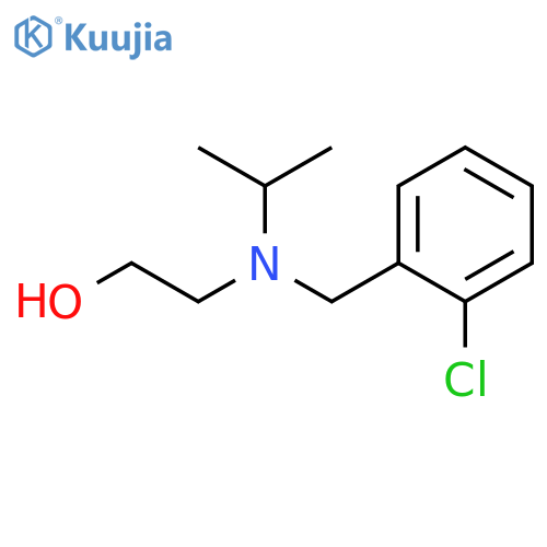 2-[(2-Chloro-benzyl)-isopropyl-amino]-ethanol structure