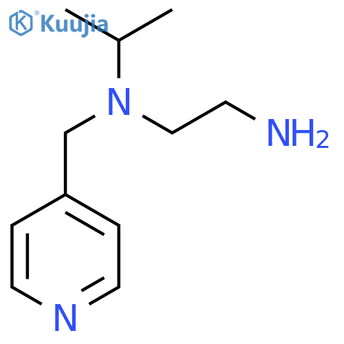 N*1*-Isopropyl-N*1*-pyridin-4-ylmethyl-ethane-1,2-diamine structure