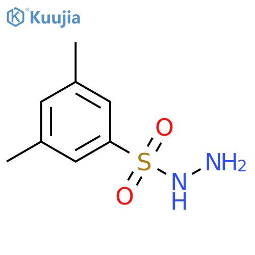 Benzenesulfonic acid, 3,5-dimethyl-, hydrazide structure
