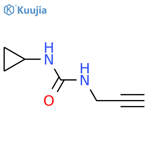 1-Cyclopropyl-3-(prop-2-yn-1-yl)urea structure
