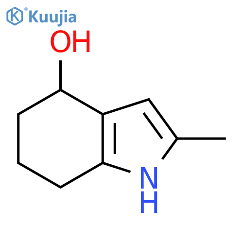 2-Methyl-4,5,6,7-tetrahydro-1H-indol-4-ol structure