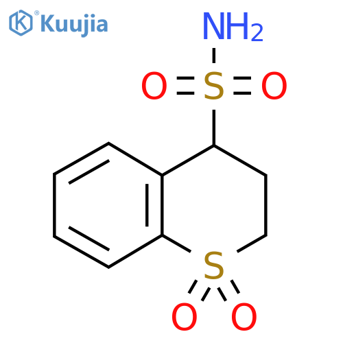 Thiochromane-4-sulfonamide 1,1-dioxide structure