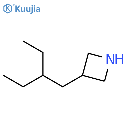 3-(2-ethylbutyl)azetidine structure