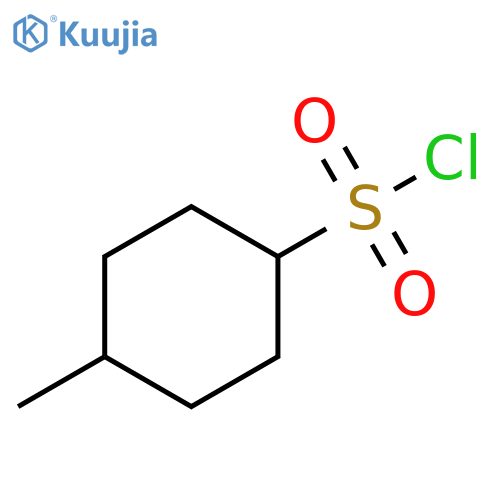 4-methylcyclohexane-1-sulfonyl chloride structure