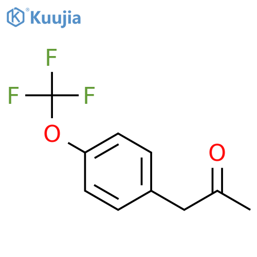 1-[4-(trifluoromethoxy)phenyl]propan-2-one structure