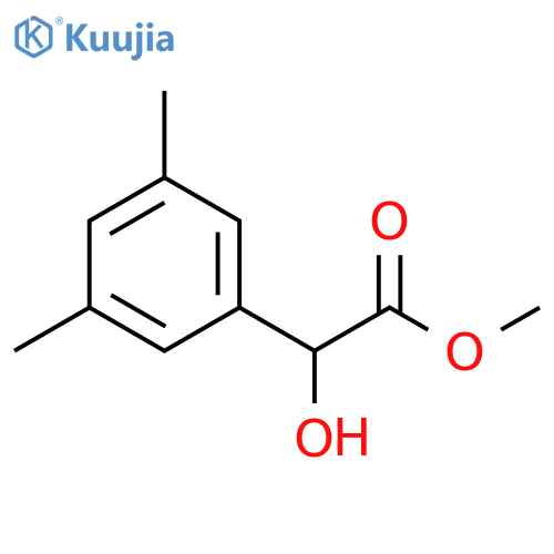 methyl 2-(3,5-dimethylphenyl)-2-hydroxyacetate structure