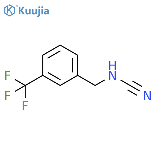 cyano({3-(trifluoromethyl)phenylmethyl})amine structure