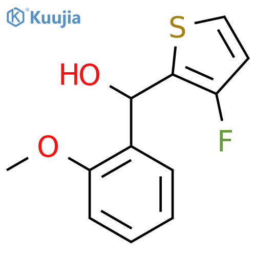 (5-fluoro-2-methoxyphenyl)-thiophen-2-ylmethanol structure