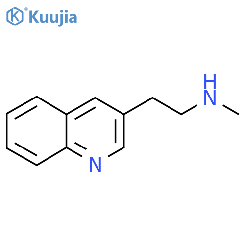 methyl2-(quinolin-3-yl)ethylamine structure