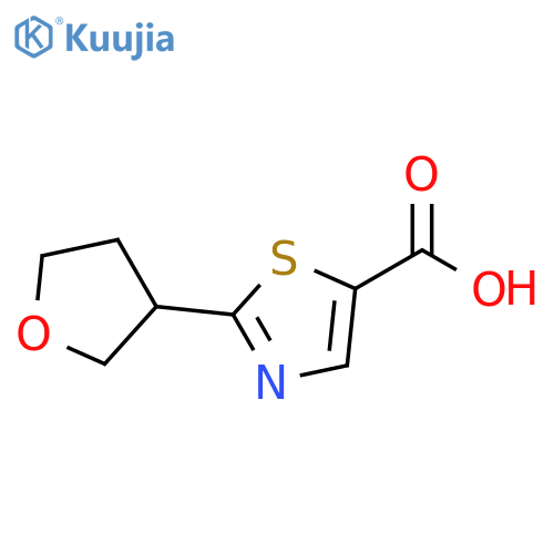 2-(OXOLAN-3-YL)-1,3-THIAZOLE-5-CARBOXYLIC ACID structure
