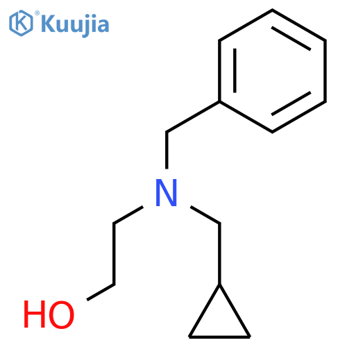2-Benzyl(cyclopropylmethyl)aminoethanol structure