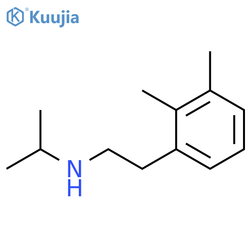 Benzeneethanamine, 2,3-dimethyl-N-(1-methylethyl)- structure