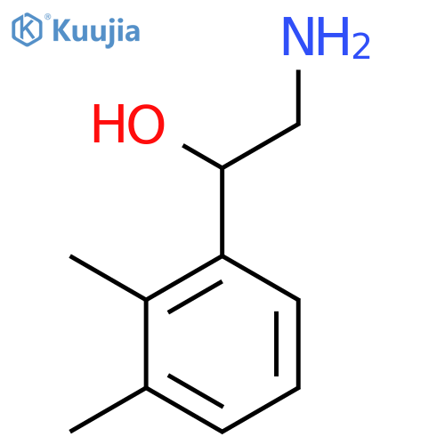 2-amino-1-(2,3-dimethylphenyl)ethan-1-ol structure