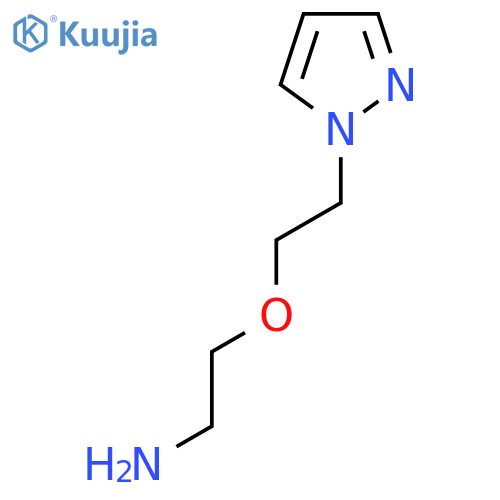 2-2-(1H-pyrazol-1-yl)ethoxyethan-1-amine structure