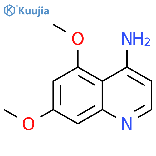 5,7-dimethoxyquinolin-4-amine structure