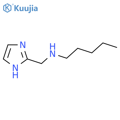 (1H-imidazol-2-yl)methyl(pentyl)amine structure