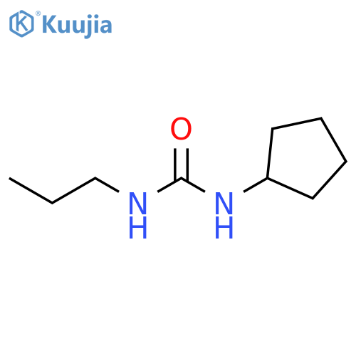 Urea,N-cyclopentyl-N'-propyl- structure