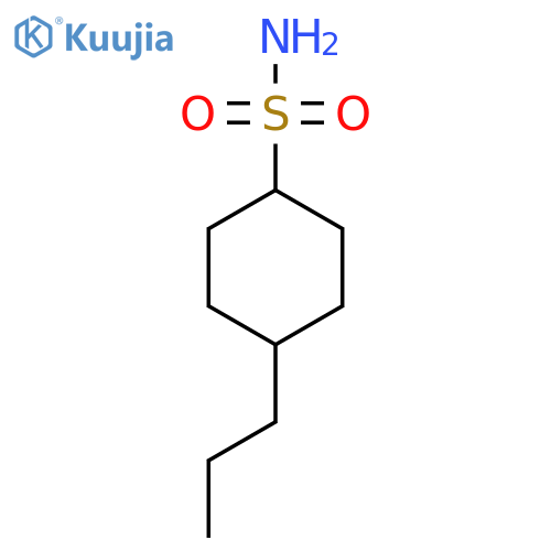 4-Propylcyclohexane-1-sulfonamide structure