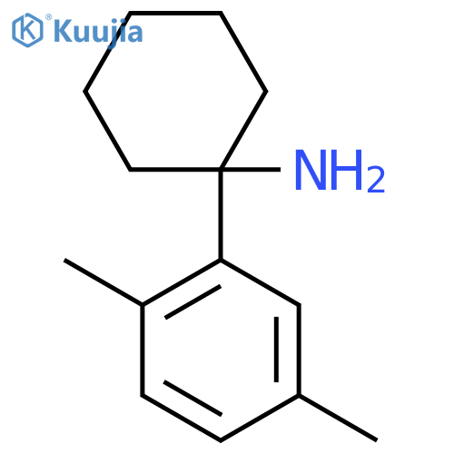 1-(2,5-dimethylphenyl)cyclohexan-1-amine structure