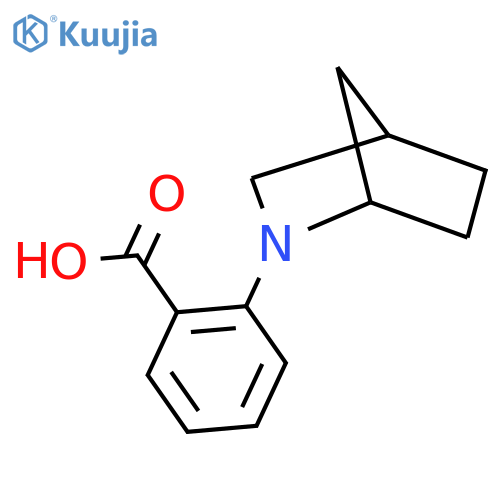 2-{2-Azabicyclo[2.2.1]heptan-2-yl}benzoic acid structure