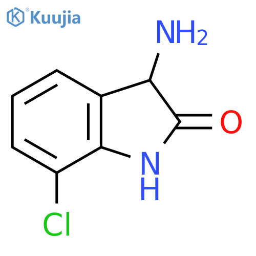 3-amino-7-chloro-1,3-dihydro-2H-indol-2-one structure